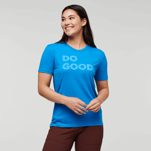 Gør Godt T-shirt Kvinder Cotopaxi Nyt Saltvand