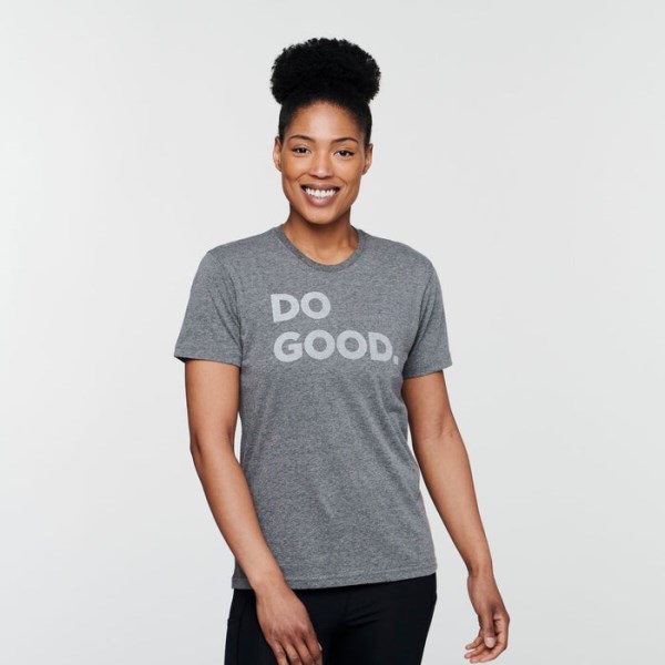Gør Godt T-shirt Damekollektioner Cotopaxi Gråmeleret