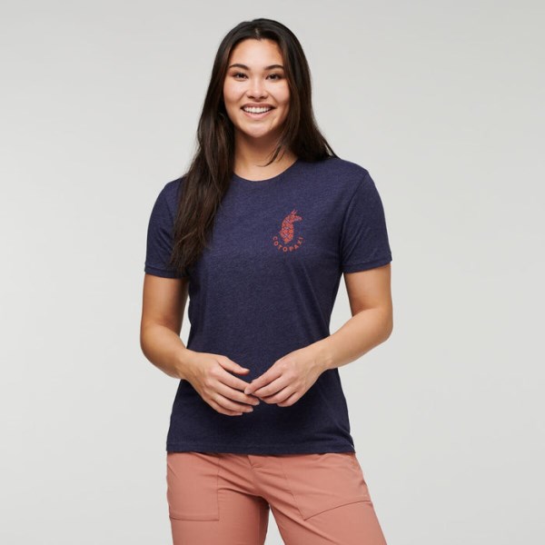 Maritime Kollektioner Lama Elsker økologisk T-shirt Kvinder Cotopaxi